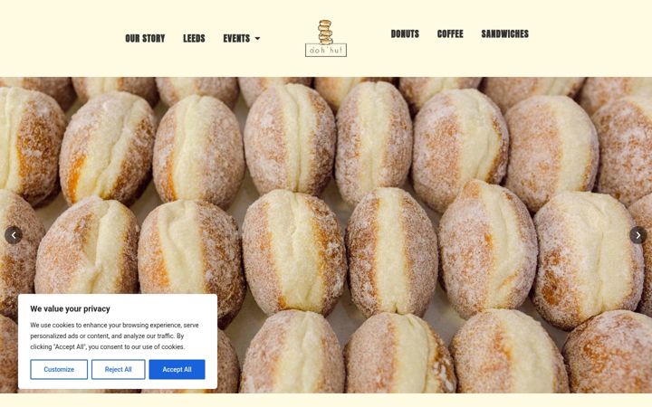 Screenshot of dohhut.com