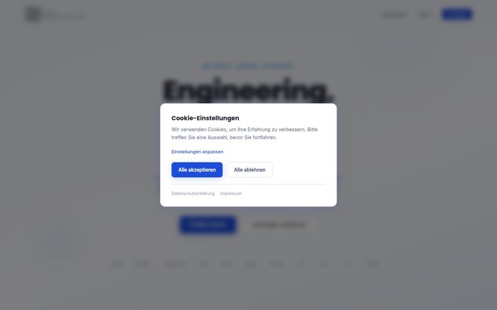 Screenshot of doho-engineering.com