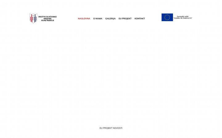 Screenshot of dohvt-muzejdomovinskograta.hr