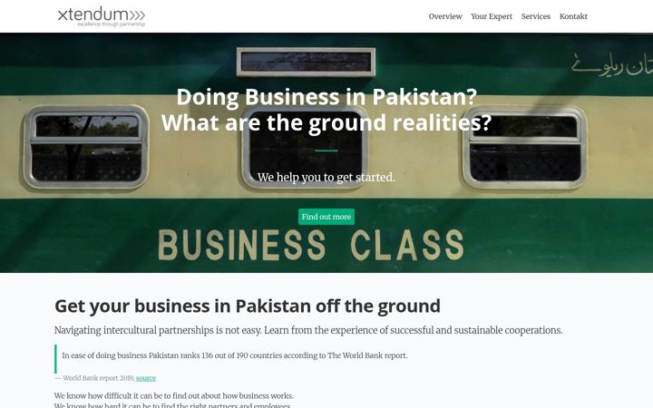 Screenshot of doing-business-in-pakistan.com