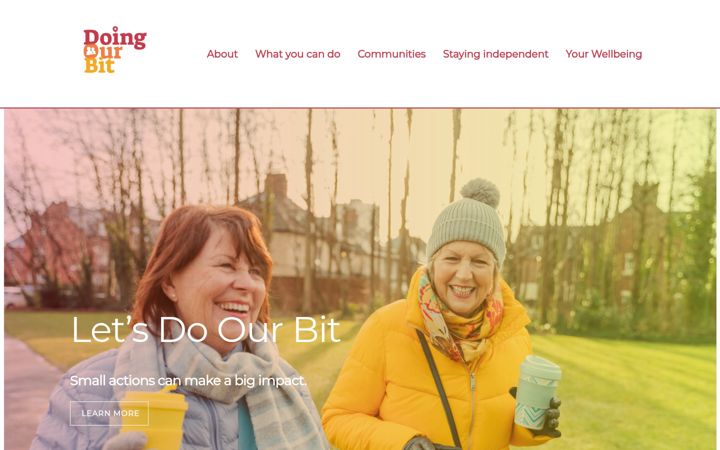 Captura de pantalla de doingourbit.uk