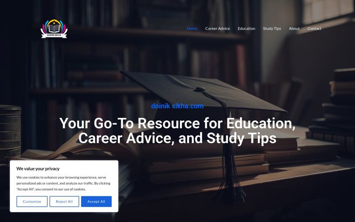 Screenshot of doiniksikha.com