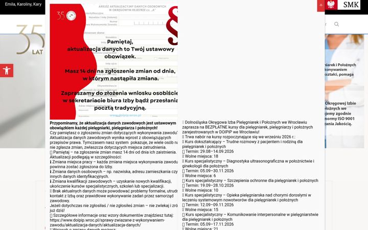 Snimka zaslona za doipip.wroc.pl