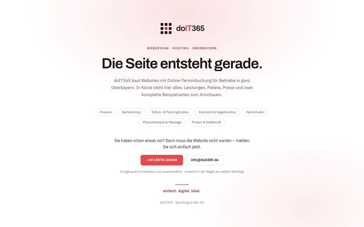 Screenshot of doit365.de