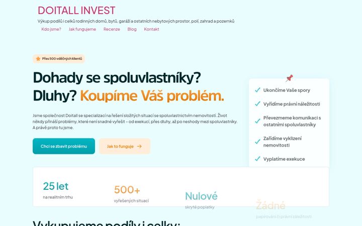 Képernyőkép: doitall-invest.cz