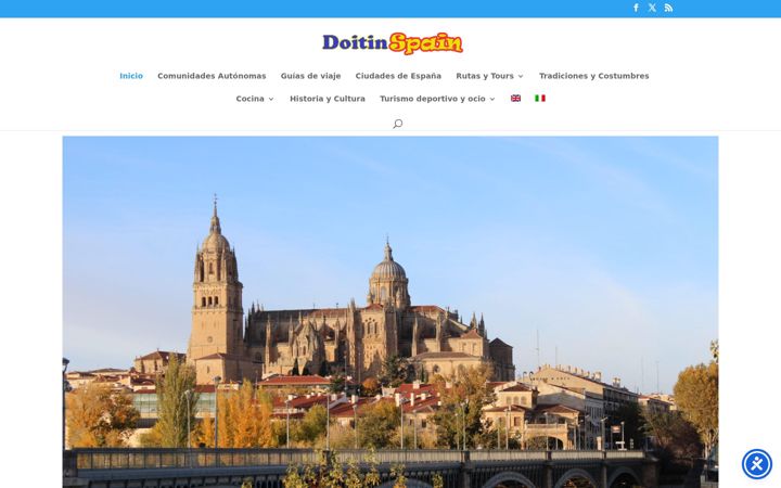 Screenshot of doitinspain.com