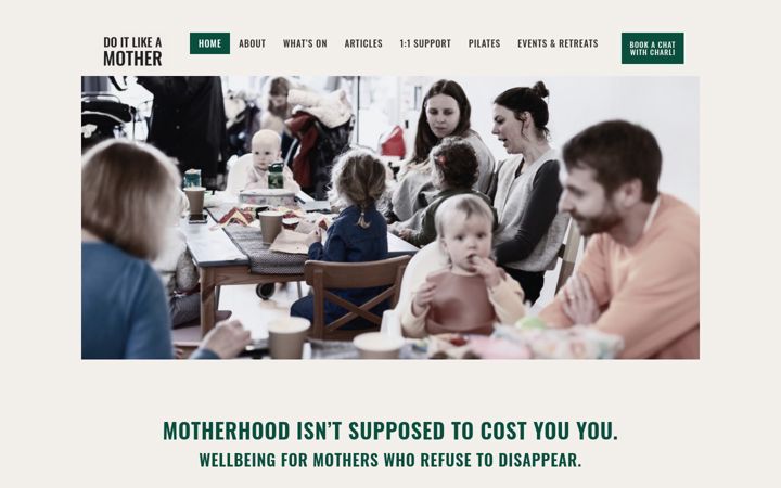 Screenshot of doitlikeamother.co.uk