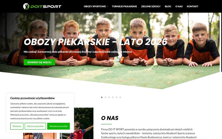 Snimka zaslona za doitsport.pl