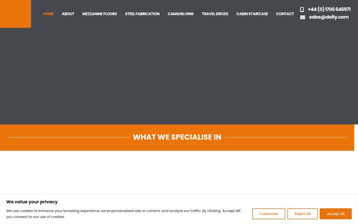 Screenshot of doity.com