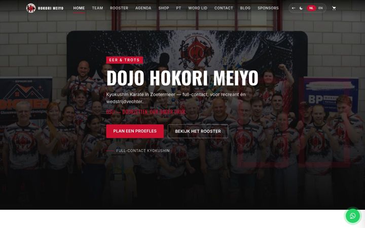 Captura de pantalla de dojohokorimeiyo.nl