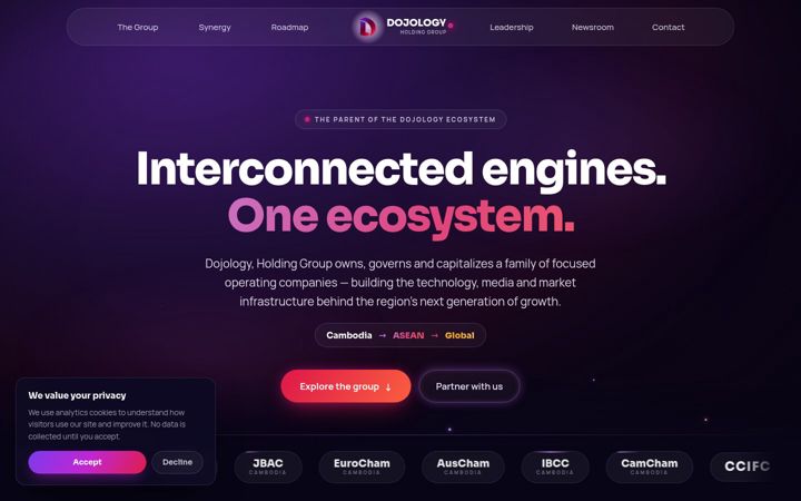 Screenshot of dojology.com
