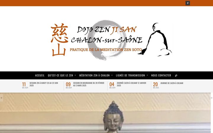 Screenshot of dojozenjisan.com