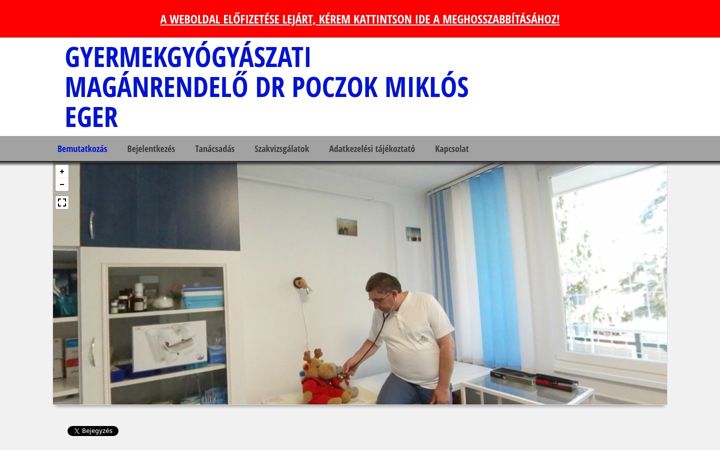 Screenshot of dokibacsi.hu