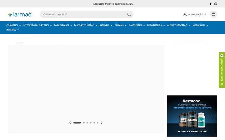Kuvakaappaus sivustosta dokidaki.it