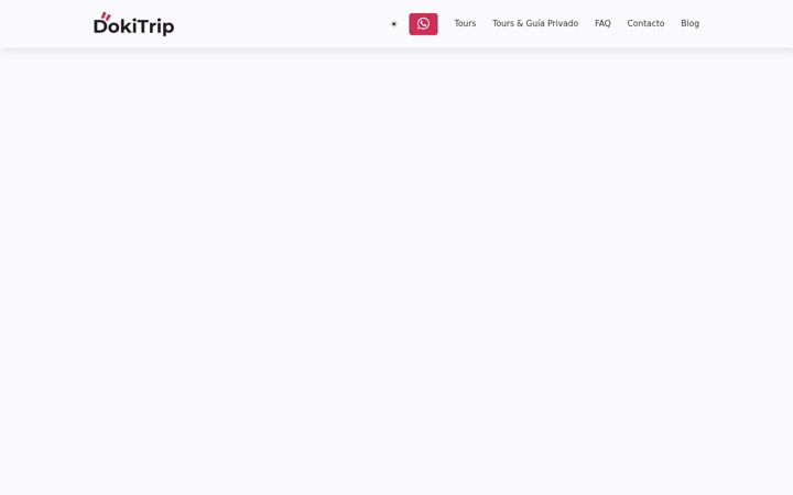Screenshot of dokitrip.com