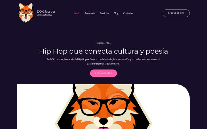 Screenshot of dokjassber.com