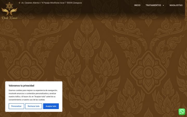 Screenshot of dokkoon.es