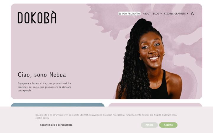 Screenshot of dokoba.com
