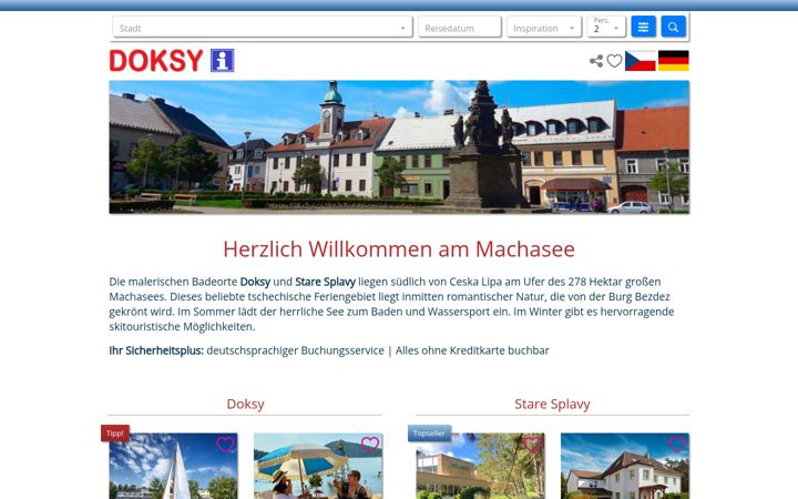 Snímek obrazovky doksy.info