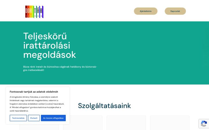 Screenshot of doktar.hu