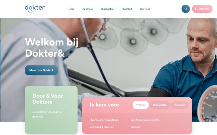 Skjámynd af dokteren.nl