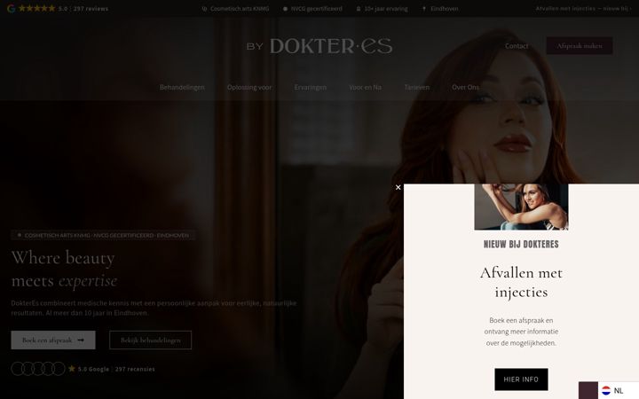 Screenshot of dokteres.com