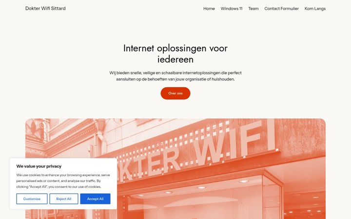 Screenshot of dokterwifi.nl