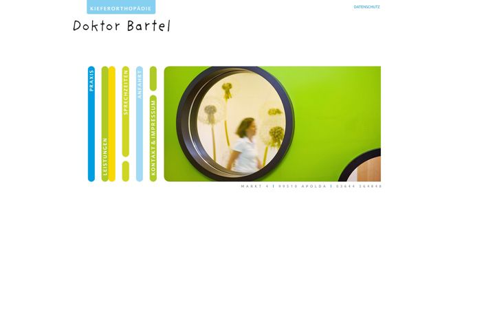 Screenshot of doktor-bartel.de