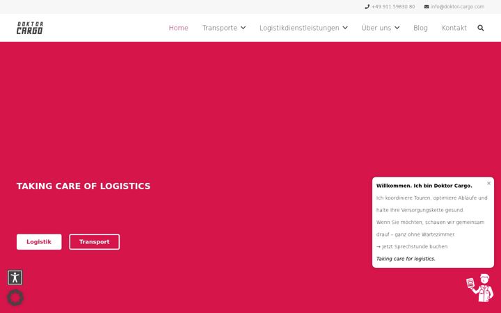 Screenshot of doktor-cargo.com
