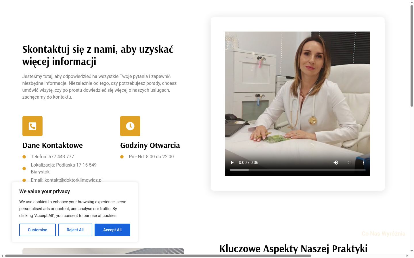 Screenshot tal-banner tal-kunsens muri qabel kwalunkwe interazzjoni