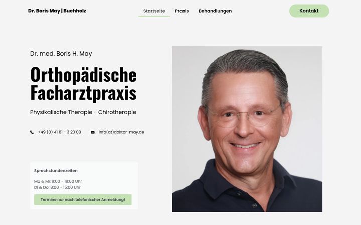 Ekrano kopija doktor-may.de