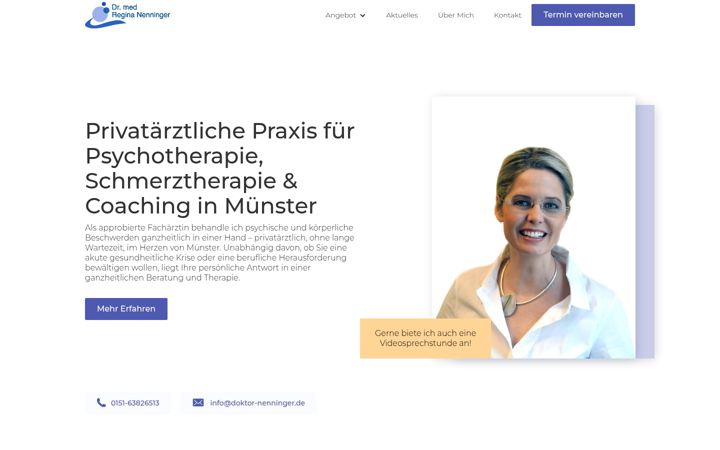Ekrano kopija doktor-nenninger.de