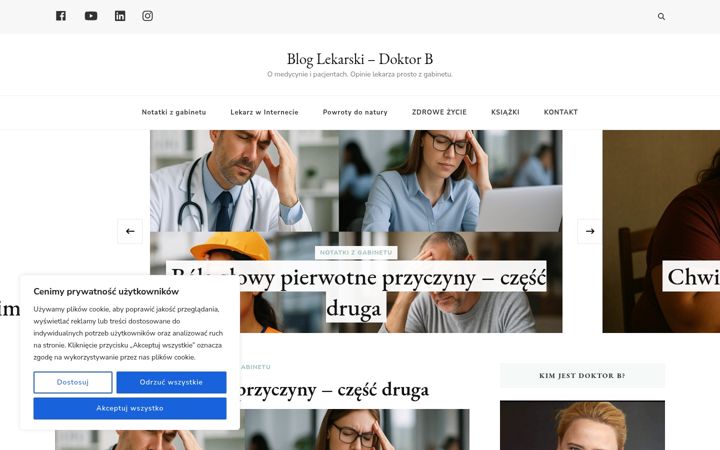 Snimka zaslona za doktorb.pl