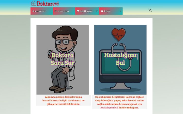 Screenshot of doktorevi.com