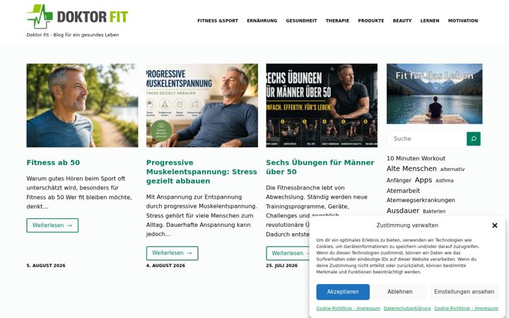 Screenshot of doktorfit.org