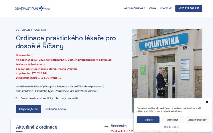 Képernyőkép: doktormayer.cz