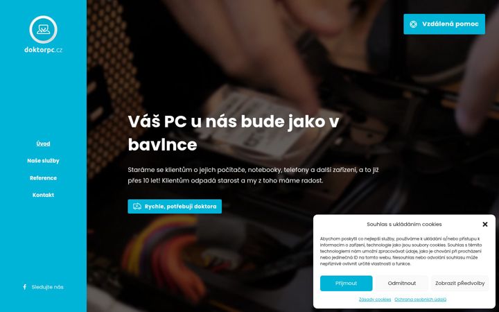 Képernyőkép: doktorpc.cz