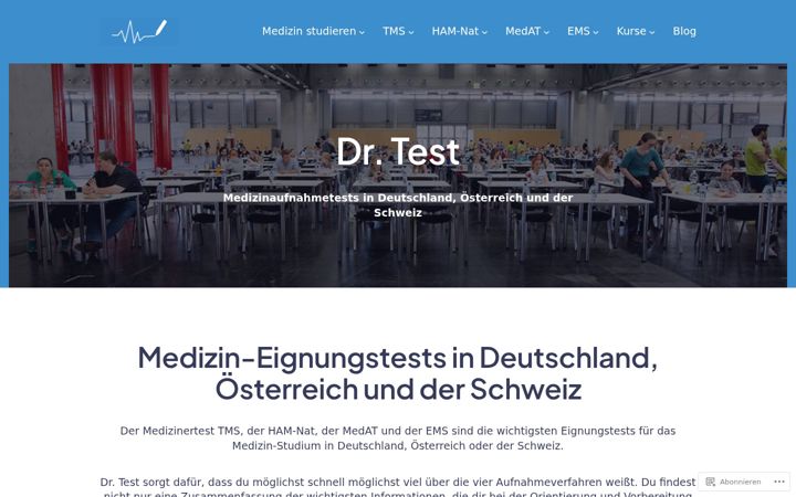Ekraanipilt saidist doktortest.net