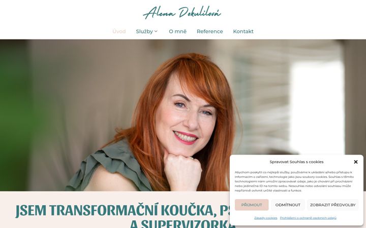 Képernyőkép: dokulilovaalena.cz
