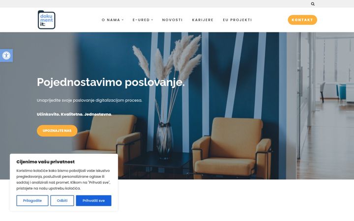 Screenshot of dokumentit.hr
