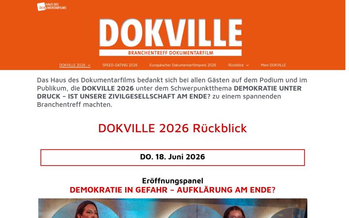 Screenshot of dokville.de