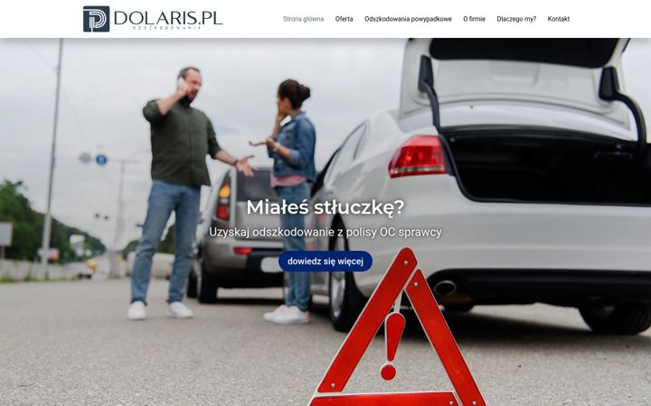 Captură de ecran a dolaris.pl