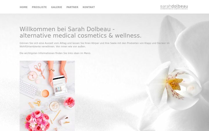Screenshot of dolbeau.de