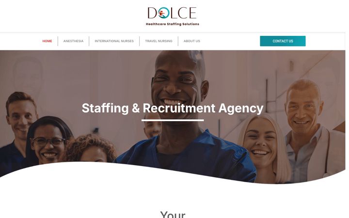 Screenshot of dolce-health.com
