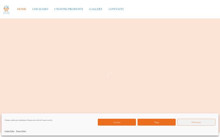 Screenshot of dolceartesalento.com