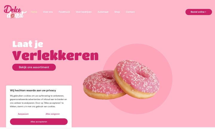 Screenshot of dolcedonut.be