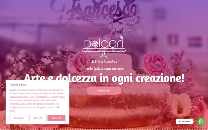 Screenshot of dolceri.it