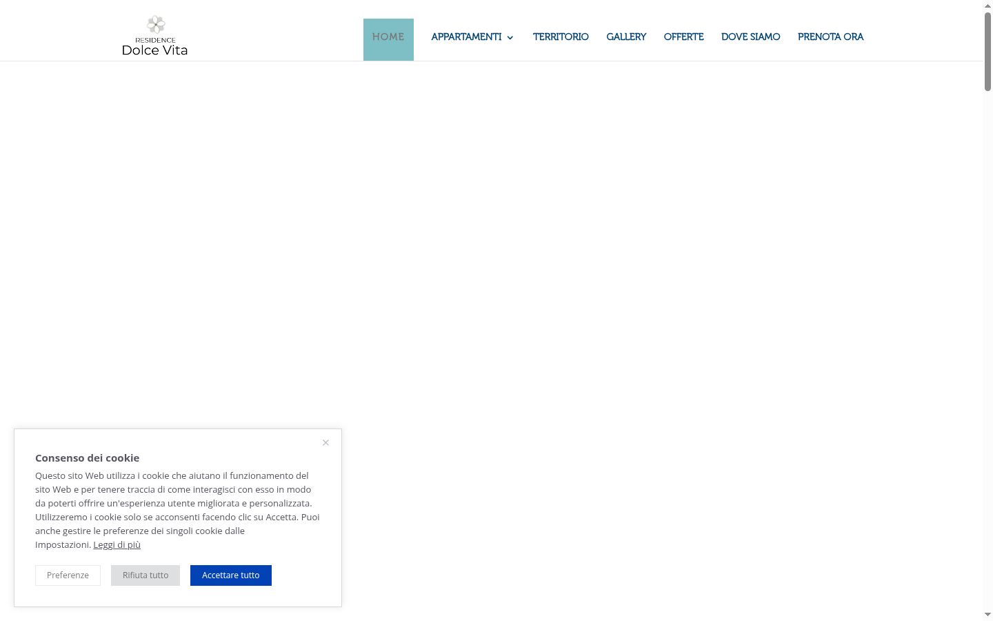 Screenshot tal-banner tal-kunsens muri qabel kwalunkwe interazzjoni