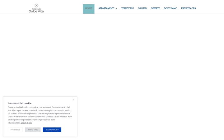 Screenshot of dolcevitaresidence.it
