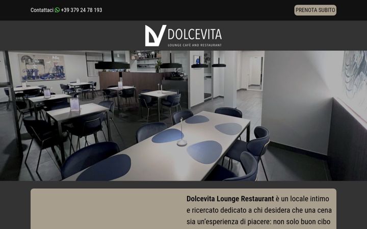 Screenshot of dolcevitasoncino.it